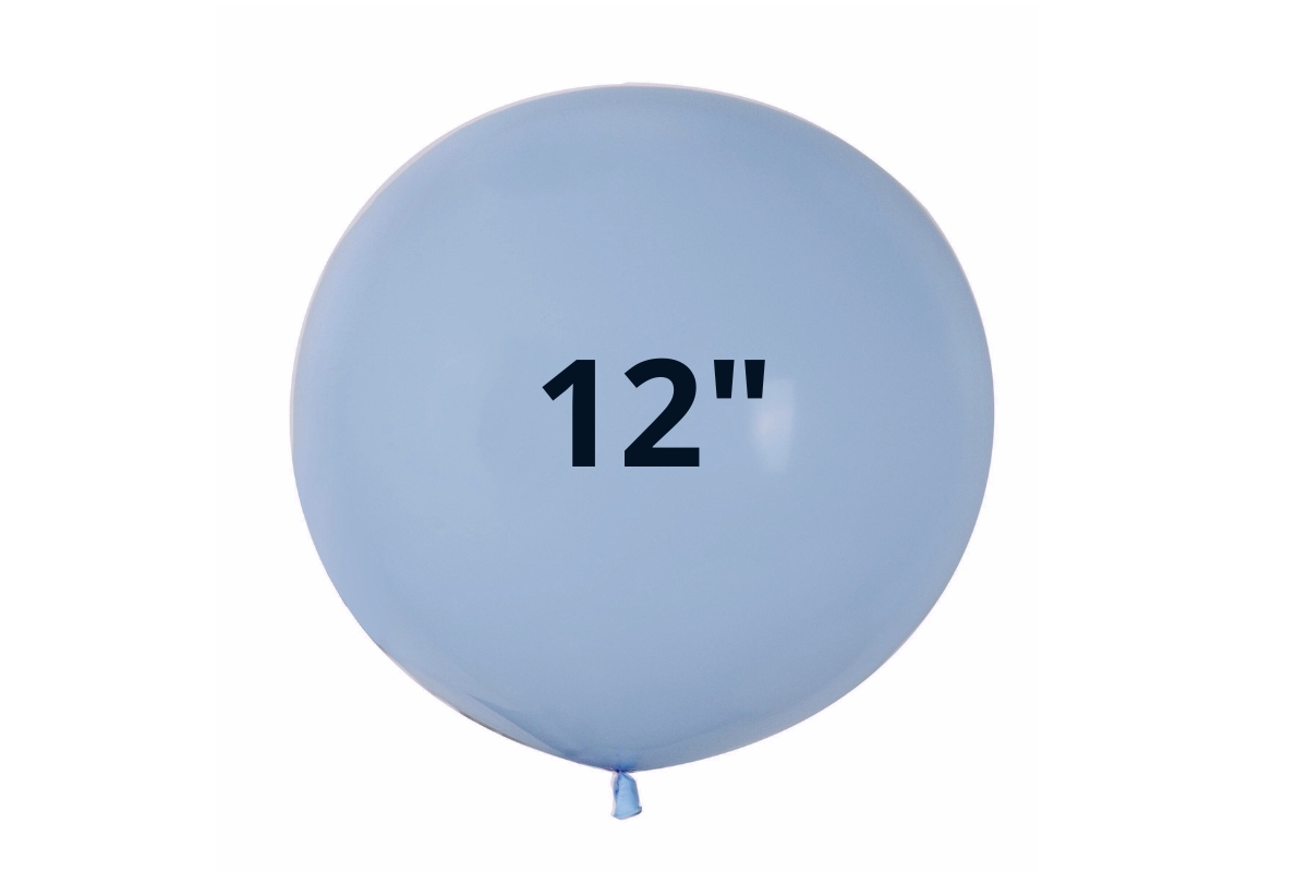 BUSTA 50 PZ PALLONCINI 12* MACACOLORS INDACO